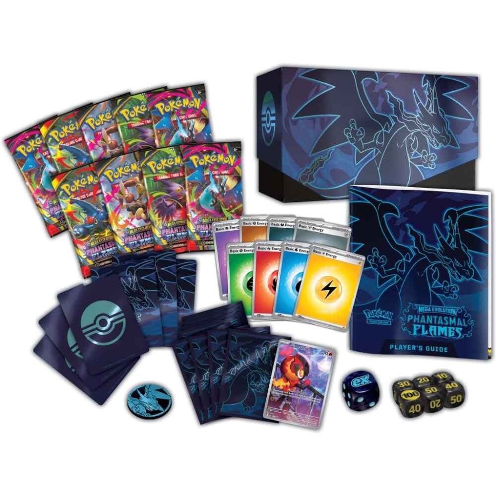 Pokemon TCG: Mega Evolution - Phantasmal Flames Elite Trainer Box - Image 3
