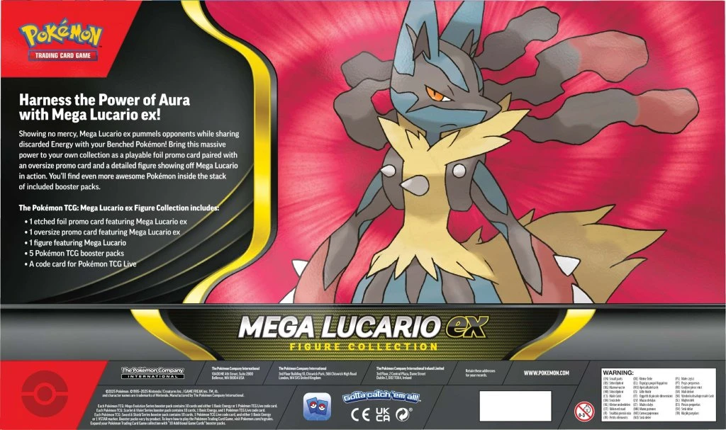 Pokémon TCG: Mega Lucario ex Figure Collection - Image 2
