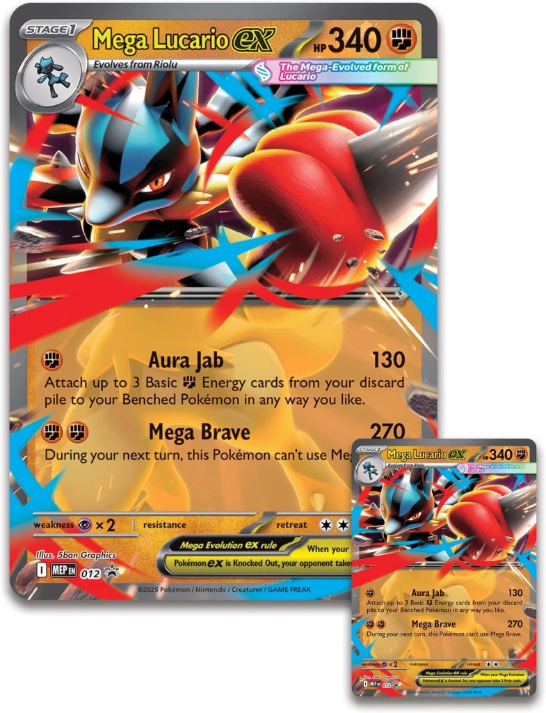 Pokémon TCG: Mega Lucario ex Figure Collection - Image 5