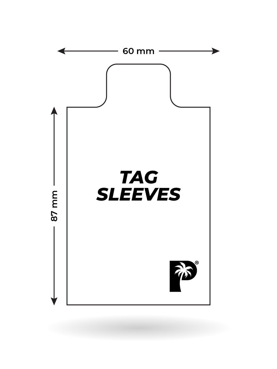 Tag Sleeves - 100pc Palms off Gaming Card Sleeves - Image 4
