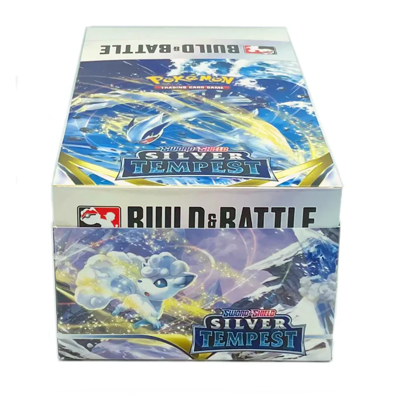 Pokemon TCG Sword and Shield - Silver Tempest Build & Battle (10) Display Case
