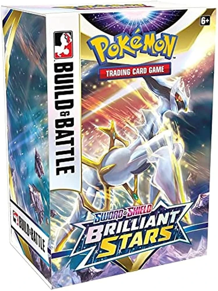 Pokemon TCG Sword and Shield - Brilliant Stars Build & Battle (10) Display Case