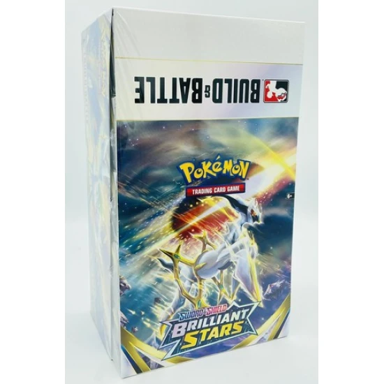 Pokemon TCG Sword and Shield - Brilliant Stars Build & Battle (10) Display Case