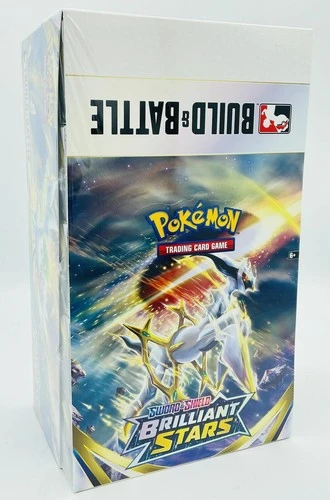 Pokemon TCG Sword and Shield - Brilliant Stars Build & Battle (10) Display Case