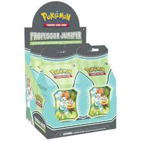 POKÉMON TCG Professor Juniper Premium Tournament Collection Sealed Display of 4