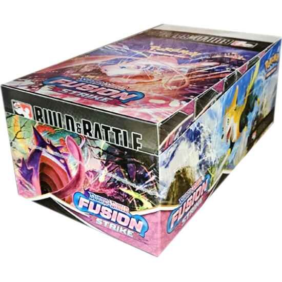 Pokemon TCG Sword and Shield - Fusion Strike Build & Battle (10) Display Case