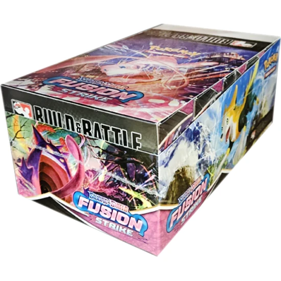 Pokemon TCG Sword and Shield - Fusion Strike Build & Battle (10) Display Case