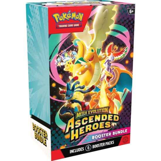 Pokémon TCG: Mega Evolution— Ascended Heroes Booster Bundle