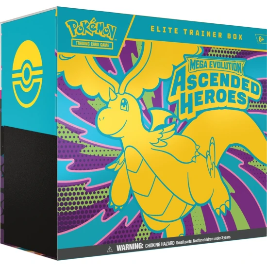 Pokémon TCG: Mega Evolution— Ascended Heroes Elite Trainer Box
