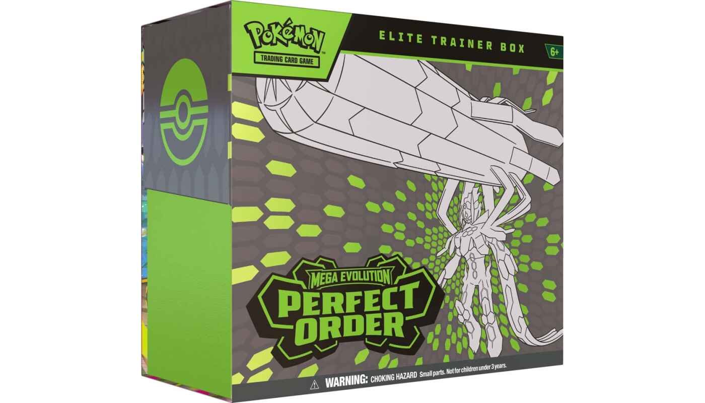 Pokemon TCG Mega Evolution Perfect Order Elite Trainer Box EN
