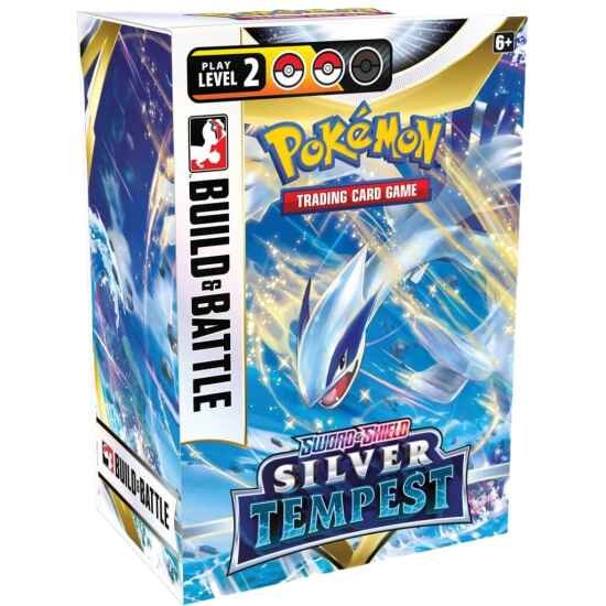 POKÉMON TCG Sword and Shield 12- Silver Tempest Build & Battle Box