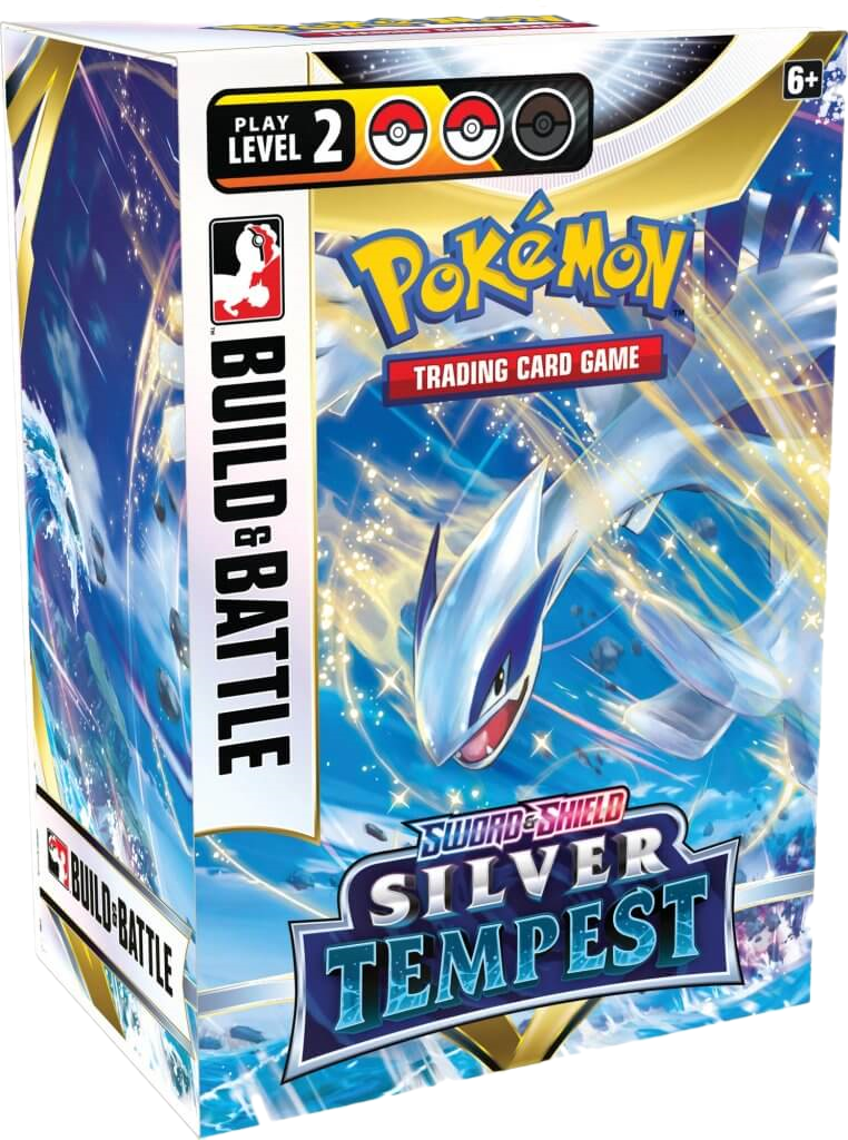 POKÉMON TCG Sword and Shield 12- Silver Tempest Build & Battle Box