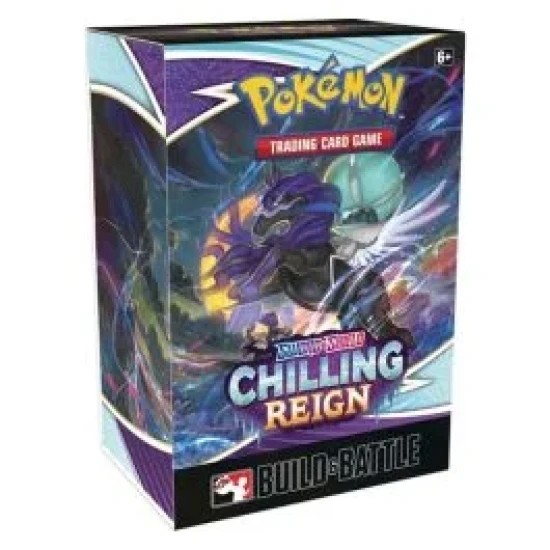 POKÉMON TCG Sword and Shield - Chilling Reign Build & Battle Box
